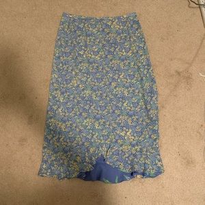 Reversible Midi Skirt